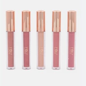 NWT FYORU Plumping Lip Gloss - 5 piece set.